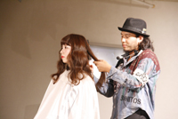 人気サロンSHIMAの神能さんによるヘアショーが開催されました！パート１